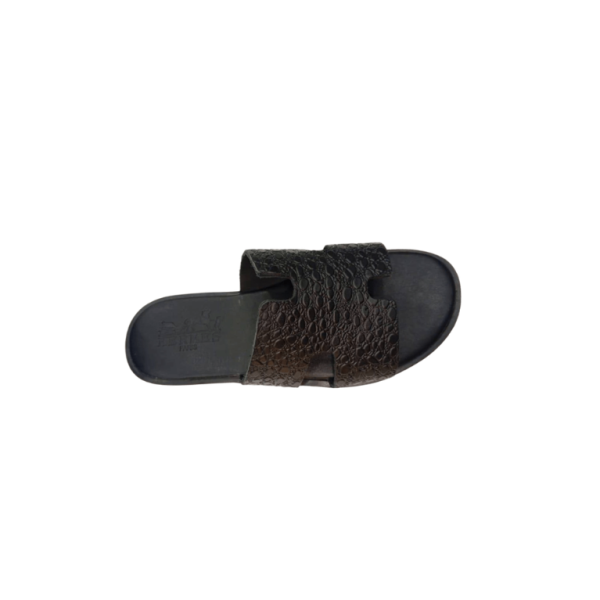 Sandales Homme Cuir Noir