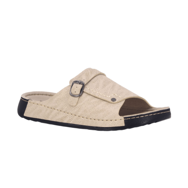 Sandales Homme Cuir Beige